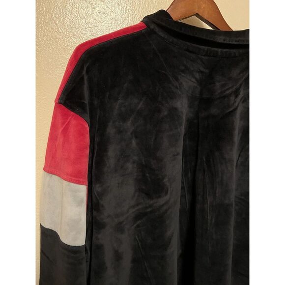 Vtg 80s John Blair Velvet Velour Feel Long Sleeve Polo Collar Shirt Mens Sz 3XL - Picture 9 of 15